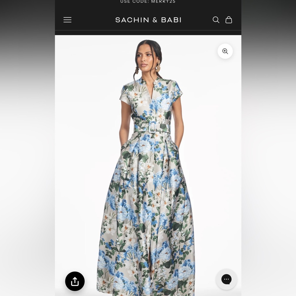 MARTA GOWN - DUNE AND DUSK PETALS - DUNE AND DUSK PETALS